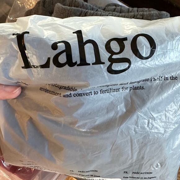 Lahgo Lunya Restore Short Sleeve Pajama T-Shirt - Grey | Small | S - Picture 8 of 8